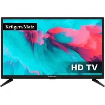 Televisor Krüger & Matz 24 HD DVB-T2 H.265 HEVC, 2x HDMI, PVR-ready, Negro