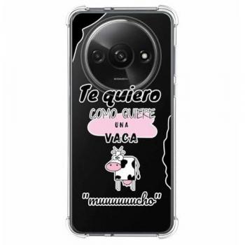 Funda Antigolpes de Silicona con Diseño de Vaca para Xiaomi Redmi A3