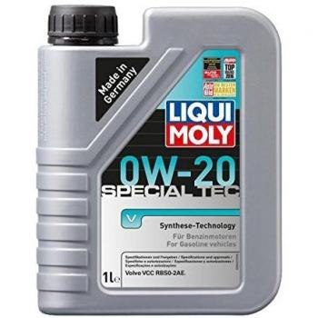 Aceite de motor sintético Liqui Moly Special Tec V 0W-20 para Volvo, Hyundai y Toyota - 1L