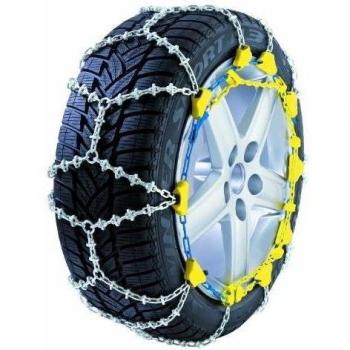 Ottinger 061999 O-Tec - Cadena de nieve para ruedas de metales ligeros con eslabones adicionales para mayor agarre