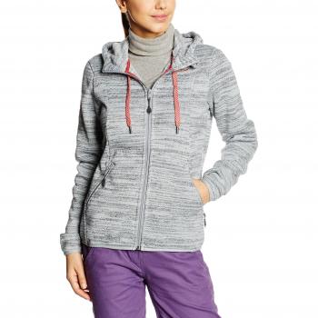 Salewa Fanes Pl W Fz Hdy - Sudadera para mujer, color gris, talla 50/44
