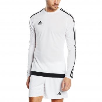 adidas Estro 15 JSY L - Camiseta para hombre, color blanco / negro, talla 128