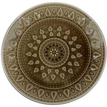 BigBuy Cooking S0110781 Plato, Porcelain, Marron