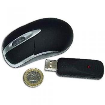SATYCON Raton USB Optico INALAMBRICO Negro