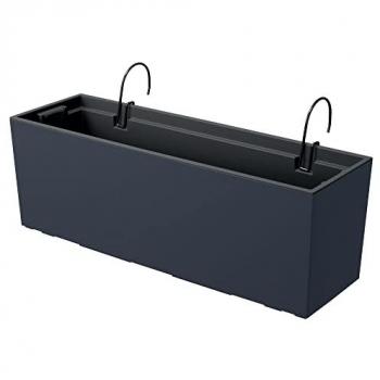 Maceta URBI CASE W de Alta Calidad 580x180x195 mm Color Antracita