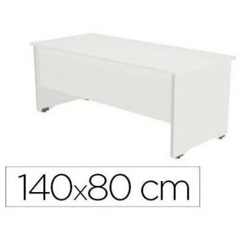 Mesa de oficina Rocada serie Work 160x80 cm acabado AW04 blanco (1 unidad)