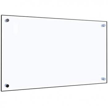 vidaXL Pantalla Anti Salpicaduras Cocina Vidrio Templado Resiste Calor Protector Antisalpicaduras Aceite Grasa Sartén Cocinar Panel Cristal Seguridad