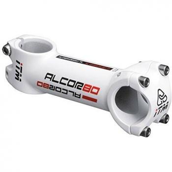 ITM - Alcor 80 Columna para Manillar de Bici, Unisex Adulto, Bianco, 90 mm