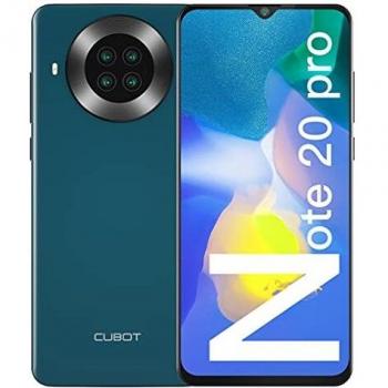 Cubot note 20 pro moviles libres 128gb 6gb smartphone pantalla 65z hd 20mp quad camara android 100 telefono movil bateria 4200mah 4g dual sim face id nfc gps 2