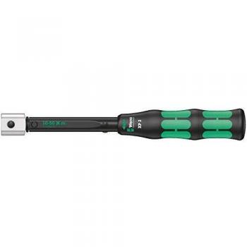 Llave dinamométrica ajustable Wera Click-Torque XP 2, rango de torque preajustado de 10 Nm, longitud de 262 mm, accionador cuadrado, capacidad de torque de 10 a 50 Nm