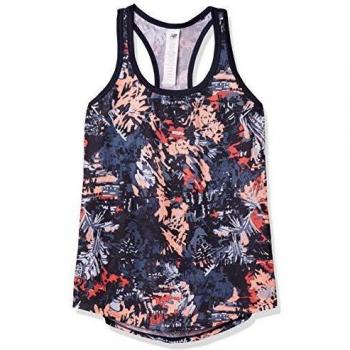 New Balance Printed Accelerate T-Shirt, Ginger Pink, L Womens