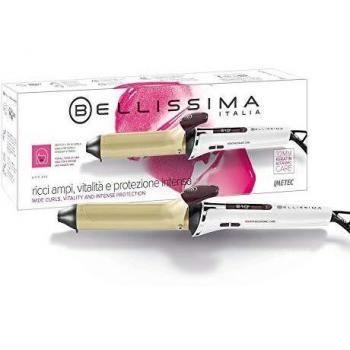 Imetec Bellissima GT15 400 - Rizador de pelo, revestimiento de cerámica y queratina, 7 niveles de temperatura de 150 ºC a 210 ºC, diámetro 32 mm, sistema de calentamiento rápido listo para usar