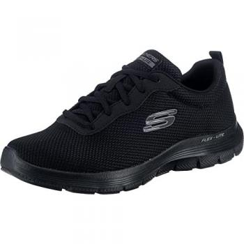 Zapatillas Skechers Flex Advantage 4.0 para Hombre - Negras, Cómodas y Elegantes, Talla 41