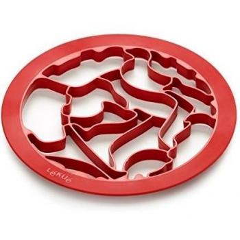 Lékué 0200150R01M017 - Cortadora para galletas, formas de animales