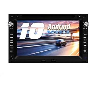 AWESAFE Android 10.0 [2GB+32GB] Radio Coche para Volkswagen, Autoradio con Pantalla Táctil 7 Pulgadas para VW Passat B5 Golf Polo MK4 T5 Seat, Etc. con GPS/Bluetooth/CD DVD/USB/SD/WiFi/Mandos Volante