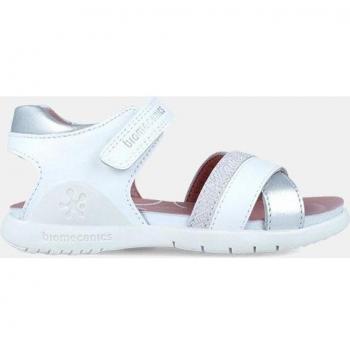 Sandalias Biomecanics para niñas en color blanco