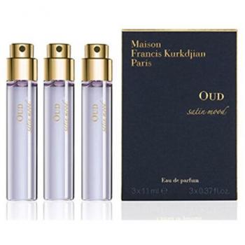 Maison Francis Kurkdjian Oud Satin Mood Eau de Parfum Refill Set (3 x 11 ml & 33 ml) Unisex