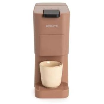 Cafetera Multicápsula Express Create Thera Studio - 19 Bares, 1450W, Programable, Panel Táctil, 3 Adaptadores Intercambiables, Sistema Antivibración