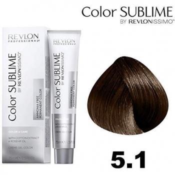 Revlon Issimo Ammonia-Free Light Ash Brown Creme Gel Hair Color 75ml
