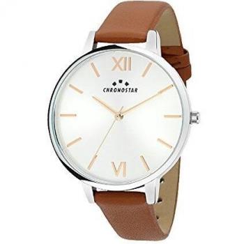 CHRONOSTAR Reloj Analógico para Mujer de Cuarzo con Correa en Cuero R3751267503