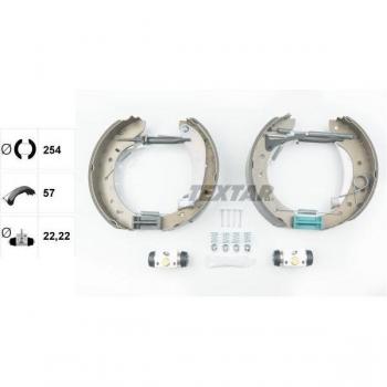 Kit de zapatas de freno TEXTAR 84049601, frenos de tambor