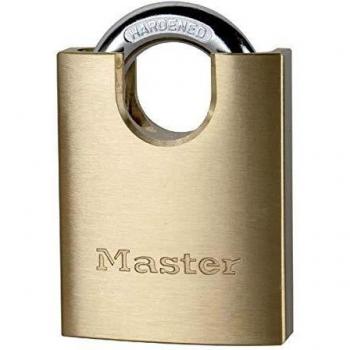 Master Lock 2250EURD Key Padlock with Closed Shackle, Gold, 9,2 x 5 x 1,7 cm