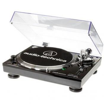 Tocadiscos Profesional USB Audio-Technica AT-LP120 Plata con Tracción Directa