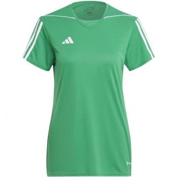 Camiseta de fútbol Adidas Tiro 23 mujer, manga corta, diseño deportivo, material transpirable, ajuste regular, tecnología Climalite para control de humedad