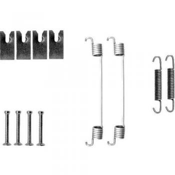Juego de accesorios para zapatas de freno HELLA 8DZ 355 200-701 para Daihatsu Charade, Nissan Terrano y Toyota Yaris