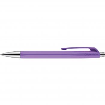 Caran d'Ache 888 Infinite Ballpoint Pen, Mauve Resin Hexagonal Barrel