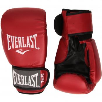 Everlast Rodney - Guantes de boxeo, color rojo, talla 12oz