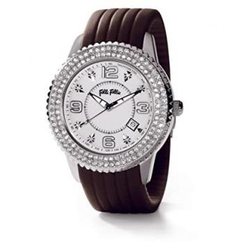 Reloj Folli Follie Mujer Analógico de Cuarzo con Correa de Silicona 38mm WF5T045ZTM