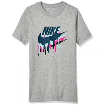 NIKE CT2626-063 Camiseta, Gris, L para Niños