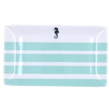 Bandeja Rectangular de Melamina Quid Atlantic 25x15x2cm - Multicolor - Brillo Excepcional - Extra Fuerte - No Apto para Microondas