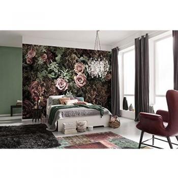 Komar 8z980368x 254cm mural diseno de flores rosa 8unidades