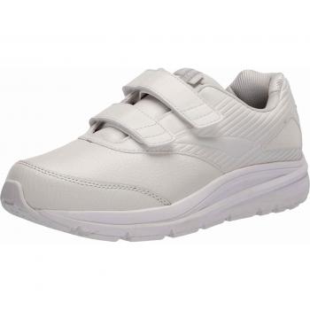 Brooks Women's White Addiction Walker V-Strap 2 Walking Shoes Size 7.5 B