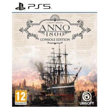 Anno 1800 - Juego para Consola Sony PlayStation 5 PS5, estrategia en tiempo real, simulación de construcción de ciudades, ambientado en la Revolución Industrial, multijugador y un jugador, gráficos detallados y jugabilidad