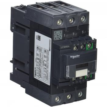 Contactor de potencia TeSys D 3P AC-3 bobina 250V ac/dc de Schneider Electric, 50W, 3 polos, 3 NA, 50 A, bobina 230 V ac, capacidad de