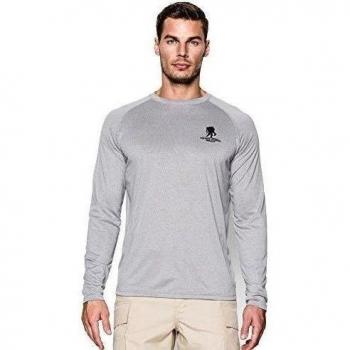 Under Armour Men's WWP UA Tech Long Sleeve T-Shirt Medium True Gray Heather