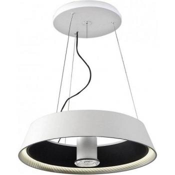 Lámpara colgante Ringofire LEDS·C4 de poliuretano en color negro con tecnología LED, 95 cm