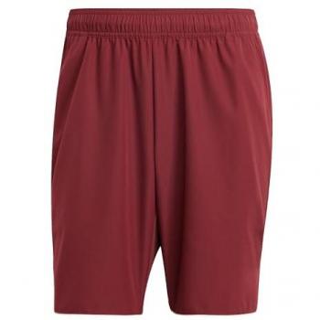 Pantalones Cortos Adidas Club 7'' para Hombre - Rojo Oscuro, Climacool, Talla M