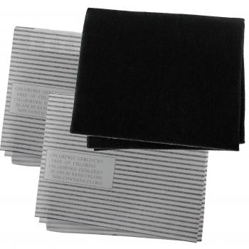 SPARES2GO Juego de filtro universal Campana extractora de carbono Grasa para Cocina Extractor Vent