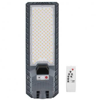 Farola LED Solar Basic 300W, 3.7V / 4000mAH, Blanco cálido