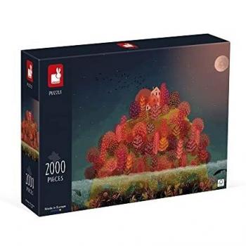 Puzle 2000 Piezas Otoño Rojo Janod
