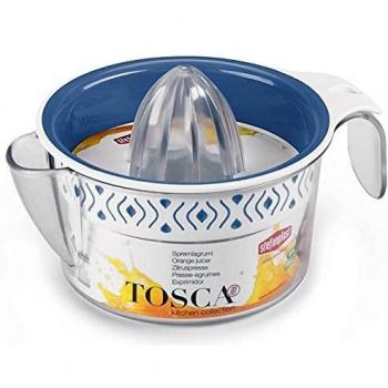 Exprimidor Tosca Blanco/Azul 20x14 cm - Stefanplast