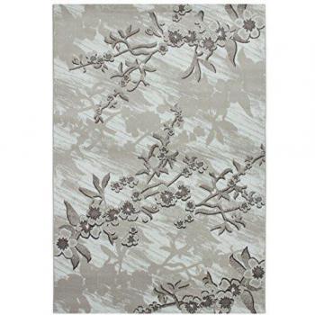 DolceMora Sehrazat Marmaris 7850 - Alfombra, 1.70 x 1.20 x 17.00 cm, color gris