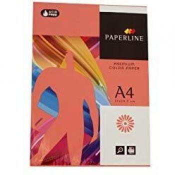 Papel Multifuncional Fabrisa A4, 80g, Rojo, Paquete de 500 Hojas