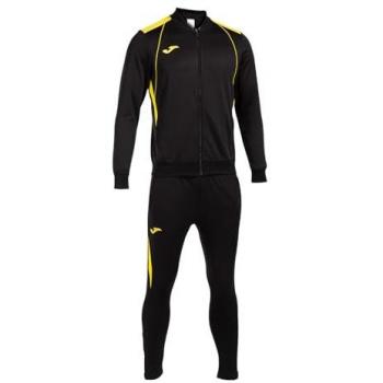 Chándal Joma Championship VII hombre negro amarillo