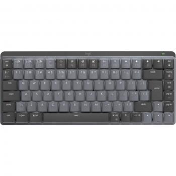 Logitech MX Mini Mechanical Keyboard - Teclado inalámbrico RF y Bluetooth con diseño compacto