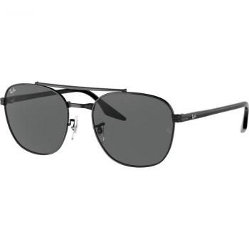 Ray-Ban RB3688 002/B1 Unisex Square Black Sunglasses Size 58